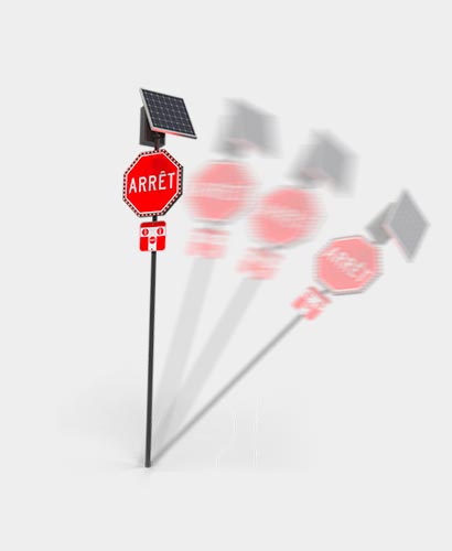 kalifix-exemple Une balise de déneigement flexible de Kalitec